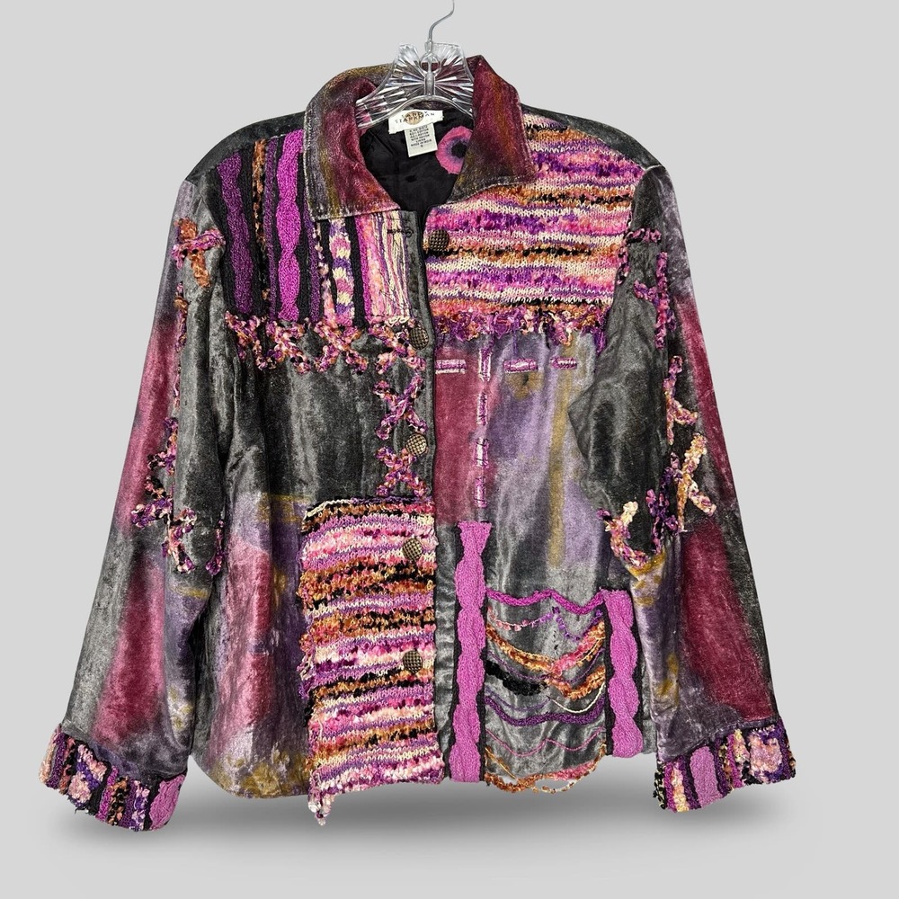 Vintage Sandy Starkman Artsy Jacket
